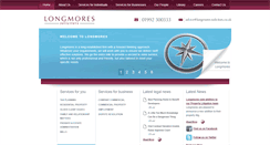 Desktop Screenshot of longmores-solicitors.co.uk